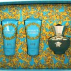 Versace Pour Femme Dylan Turquoise Gift Set 50ml EDT + 50ml Bath & Shower Gel + 50ml Body Lotion