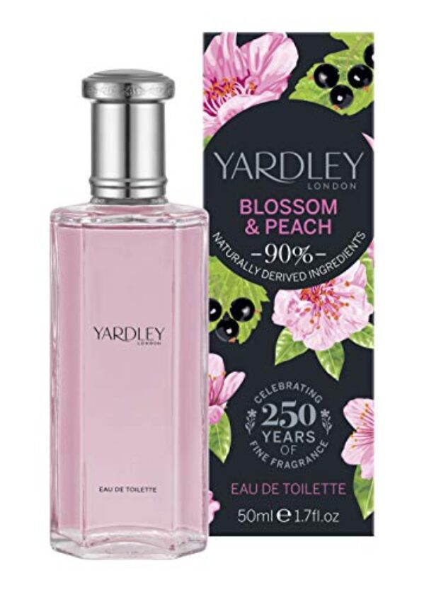 Yardley London Blossom & Peach Eau De Toilette 50ml Spray