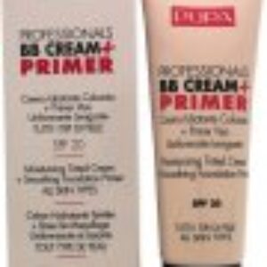 Pupa Professionals BB Cream + Primer For All Skin Types SPF20 50ml - 001 Nude