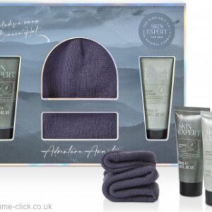 The Kind Edit Co. Skin Expert Beanie Gift Set 100ml Shower Gel + 100ml Body Lotion + Beanie Hat