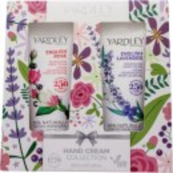 Yardley Hand Cream Duo 50ml English Lavender Hand Cream + 50ml English Rose Hand Cream