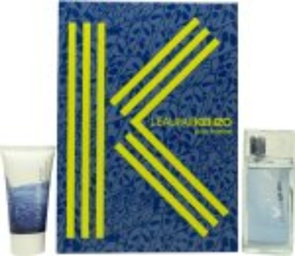 Kenzo L'Eau par Kenzo pour Homme Gift Set 50ml EDT + 50ml Shower Gel