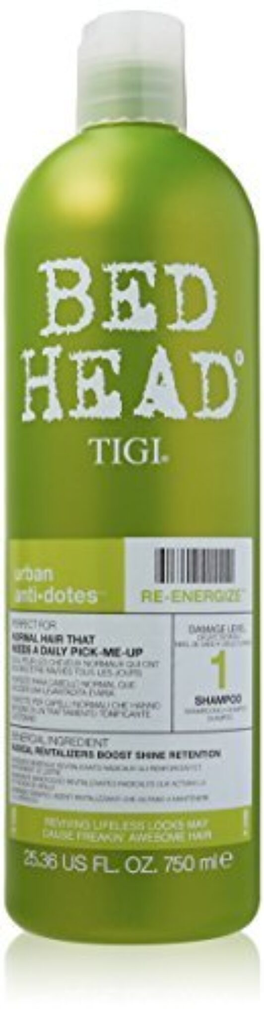 TIGI Bed Head Urban Antidotes Re-Energize Shampoo 750ml