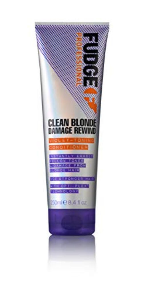 Fudge Professional Purple Toning Conditioner Clean Blonde Damage Rewind Conditioner For Blonde Hair 250 ml