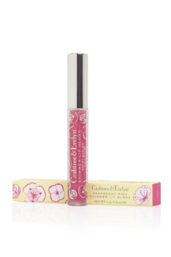 Crabtree & Evelyn Shimmer Lip Gloss 3.2g Pink Raspberry