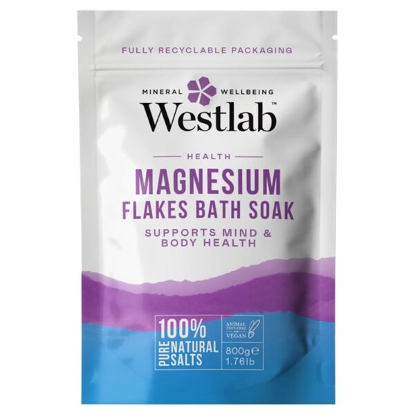 Westlab Magnesium Flakes Bath Soak - 800g