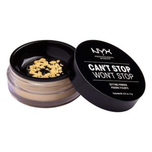 NYX Can't Stop Won't Stop Setting Powder 6g - Banana