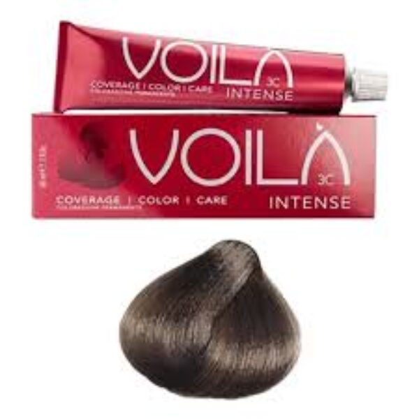 Intercosmo Voilà 3C Intense 5.53 Light Mahogany Golden Brown Hair Colour 60ml