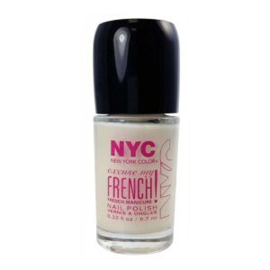 NYC New York Color Excuse My French Nail Polish 9.7ml -Strawberry Cream