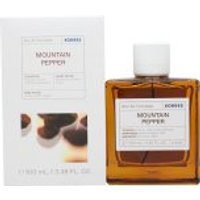 Korres Mountain Pepper Eau de Toilette 100ml Spray