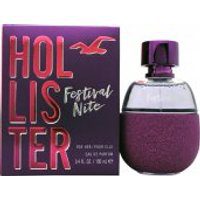 Hollister Festival Nite For Her Eau de Parfum 100ml Spray