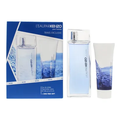 Kenzo L'eau Par Kenzo Pour Homme 2 Piece Gift Set: Eau De Toilette 100ml - Hair Body Shampoo 75ml