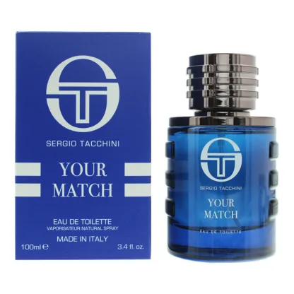 Sergio Tacchini Your Match Eau De Toilette 100ml