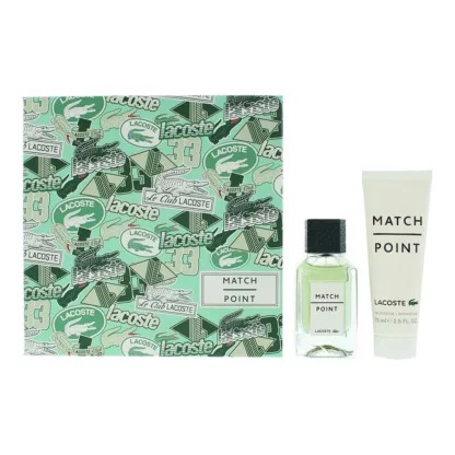 Lacoste Match Point 2 Piece Gift Set: Eau de Toilette 50ml - Shower Gel 75ml