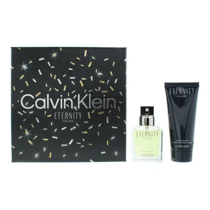 Calvin Klein Eternity For Men 2 Piece Gift Set: Eau de Toilette 50ml - Shower Gel 100ml