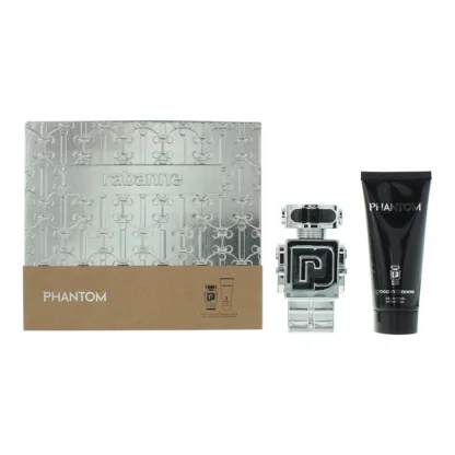 Paco Rabanne Phantom 2 Piece Gift Set: Eau de Toilette 50ml - Shower Gel 100ml