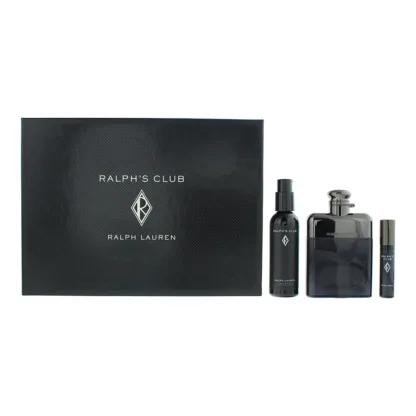 Ralph Lauren Ralph's Club 3 Piece Gift Set: Eau de Parfum 100ml