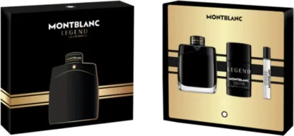 Mont Blanc Legend Eau de Parfum Gift Set 100ml EDP + 75g Deodorant Stick + 7.5ml EDP