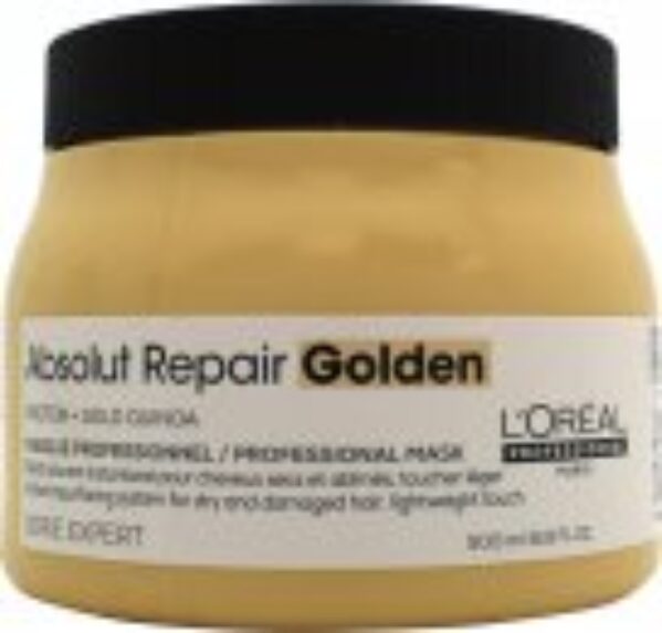 L'Oréal Serie Expert Absolut Repair Golden Gold Quinoa And Protein Hair Mask 500ml