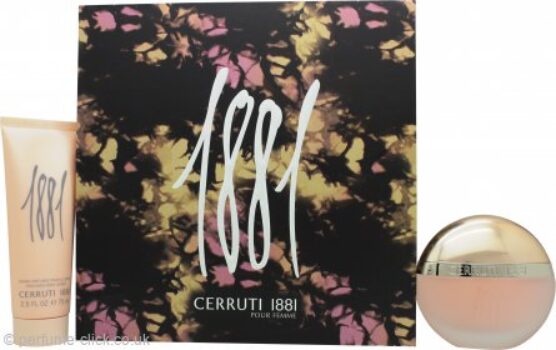 Cerruti 1881 Pour Femme Gift Set 50ml EDT + 75ml Body Lotion