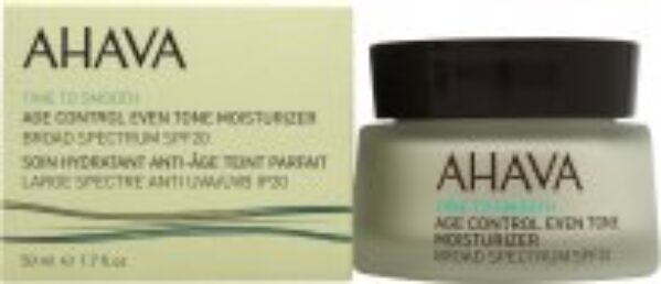 Ahava Time To Smooth Age Control Even Tone Moisturiser SPF20 50ml