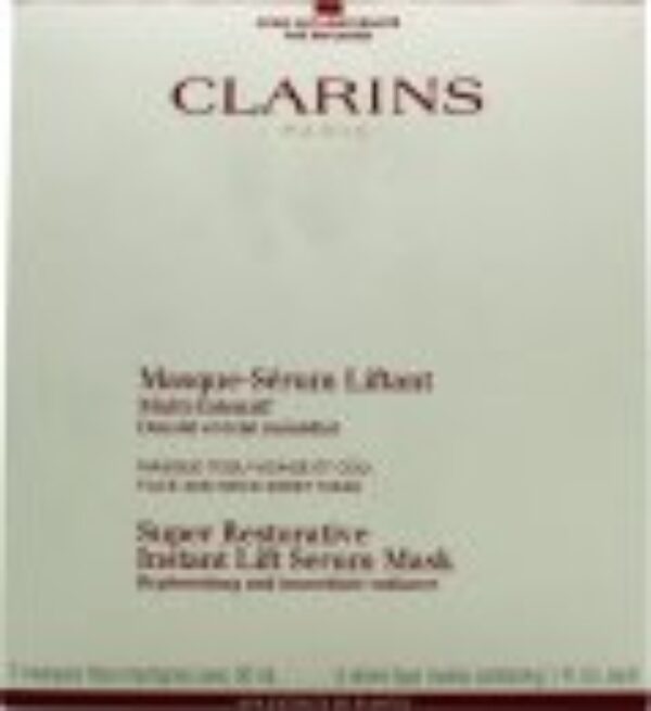 Clarins Super Restorative Instant Lift Serum-Mask 5 x Sheet Masks