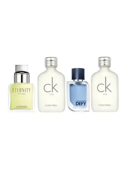 Calvin Klein (M) Mini 2 x CK One EDT 10ml + Eternity EDT 10ml + Defy EDT 10ml