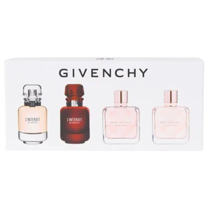 Givenchy Miniatures Gift Set 10ml L'Interdit EDP + 10ml L'Interdit Rouge EDP + 8ml Irresistible EDP + 8ml Irresistible Fraiche EDT