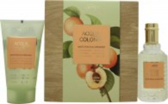 Mäurer & Wirtz 4711 Acqua Colonia White Peach & Coriander Gift Set 50ml EDC + 75ml Shower Gel