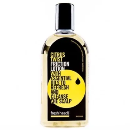 Fresh Heads Citrus Twist Friction Hair Tonic Lotion 250ml