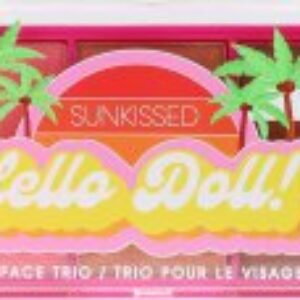 Sunkissed Hello Doll Face Trio 4.2g Blusher + 4.2g Highlighter + 4.2g Bronzer