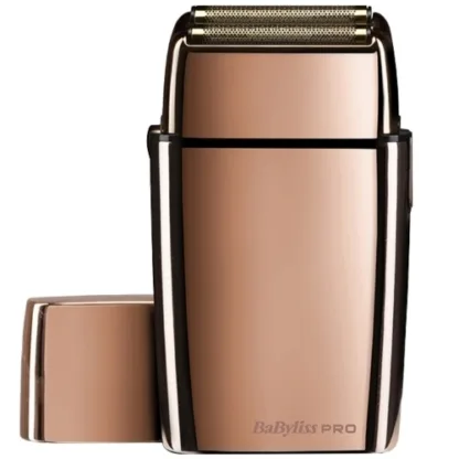 Babyliss Pro Titanium Cordless Double Foil Shaver Rose Gold