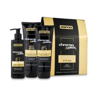 Osmo Chromaplex Aftercare Kit - Includes No3 Bond Sustainer  No4 Bond Shampoo and No5 Conditioner