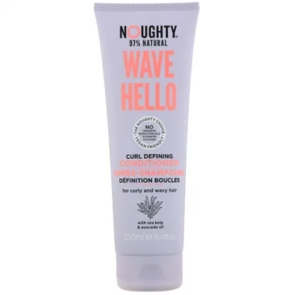 Noughty Wave Hello Curl Defining Conditioner 250ml For Curly and Wavy Hair