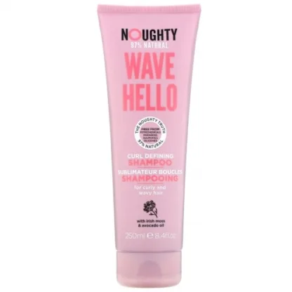 Noughty Wave Hello Curl Defining Shampoo 250ml For Curly and Wavy Hair