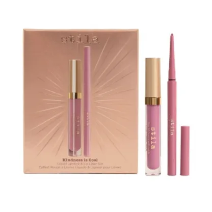 Stila Cool Liquid Lipstick & Lip Liner Set - Kindness is Cool