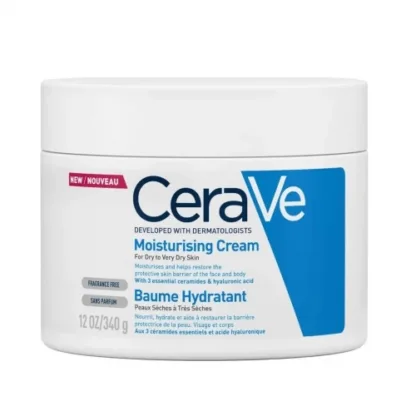 CeraVe Moisturising Cream 340g - For Dry to Very Dry Skin