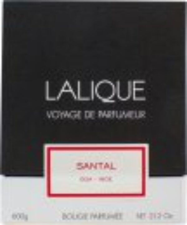 Lalique Candle 600g - Santal Goa