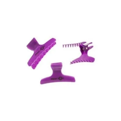 Miscellaneous Butterfly Clamps - Purple Hair Tools