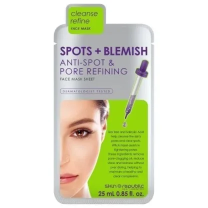 Skin Republic Spots & Blemish Sheet Mask - 25ml