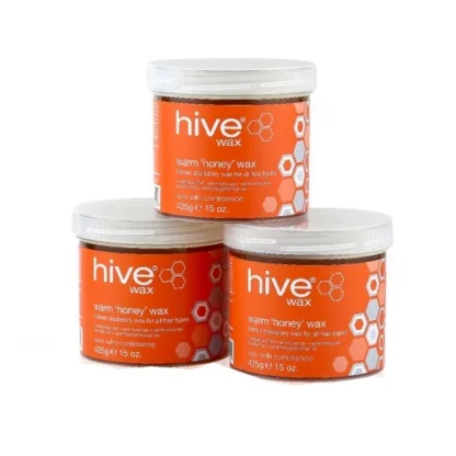 Hive Depilatory Warm Honey Wax Lotion Removal 3 for 2 SPECIAL OFFER