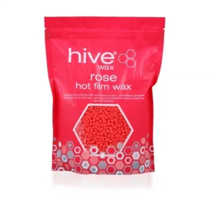 Hive Of Beauty Paraffin Waxing Rose Hot Film Wax Pellets 700g