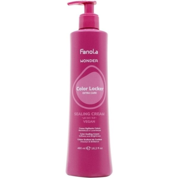 Fanola Wonder Colour Locker Sealing Cream 480ml Vegan