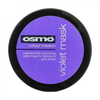 Osmo Silverising Violet Mask - 100ml Sulphate Free For Blonde and Grey Tones