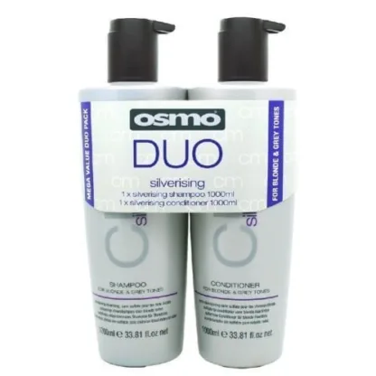 Osmo Silverising Shampoo and Conditioner Twin Pack