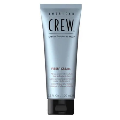 American Crew Fiber Cream 100ml - Fibrous Cream with Medium Hold and Natural Shine