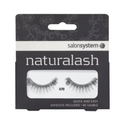 Salon System Naturalash Quick and Easy Re-usable Black 070