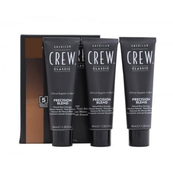 American Crew Precision Blend Hair Colour Set - Medium/Natural 3 x 40ml