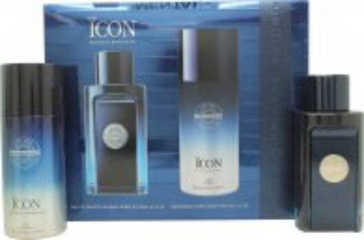 Antonio Banderas The Icon Gift Set 100ml EDT + 150ml Deodorant Spray