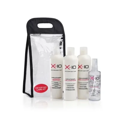 X-10 Hair Extension Shampoo/Conditioner/Shine Spray/Treatment Hair Kit